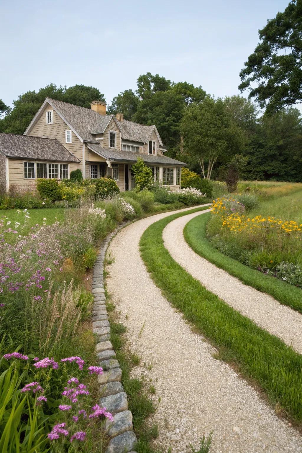 21+ Ribbon Driveway Ideas: Add Unique Charm to Your Outdoor Space