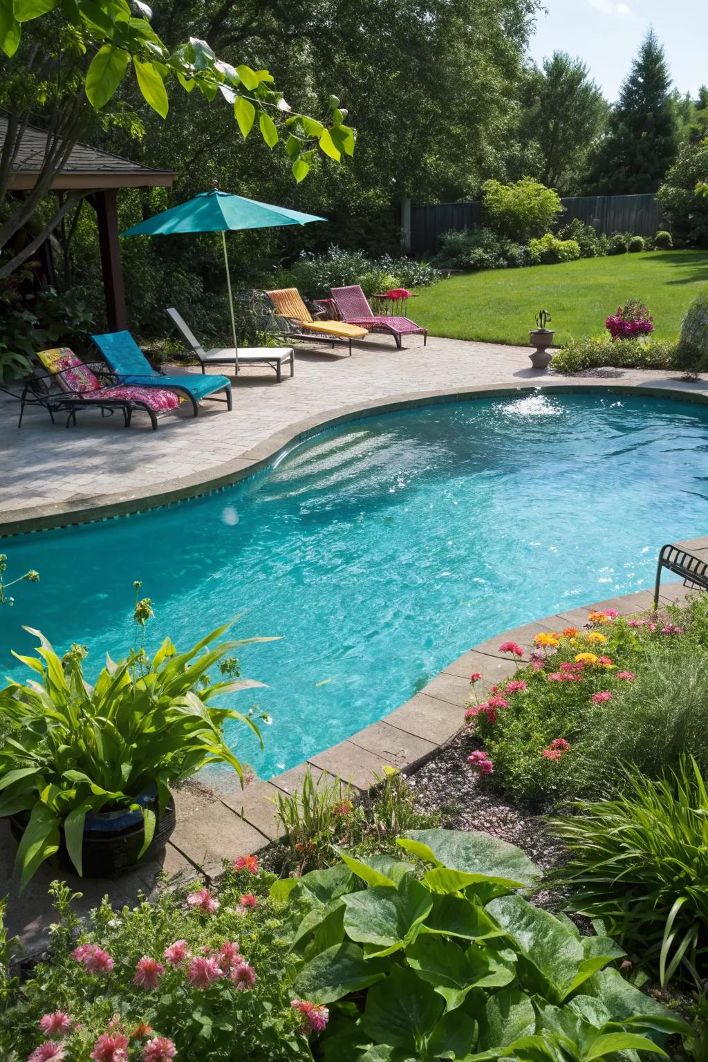 Turquoise Pool Swimming Pool Colour Trends for a Dreamy Backyard Escape