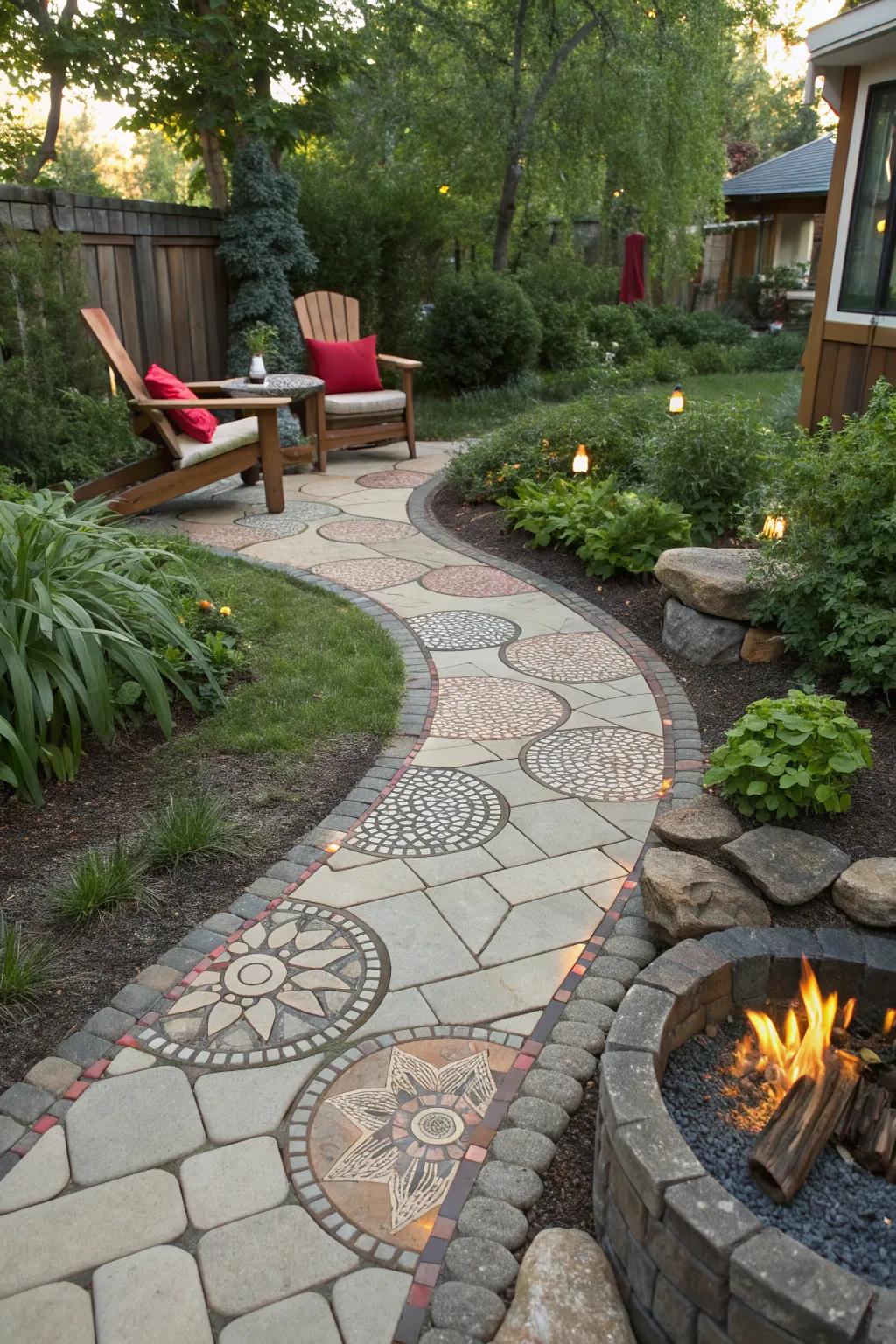 Walkway to Fire Pit Ideas: Create a Cozy Backyard Gathering Space