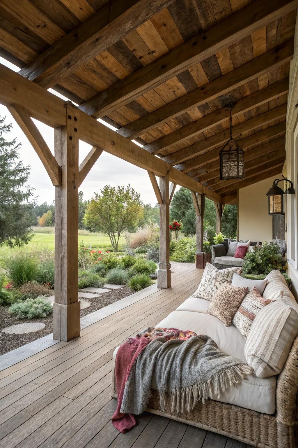 Open Style Ranch Back Porch Back Porch Ideas for Ranch Homes: Fresh Looks to Try This Season