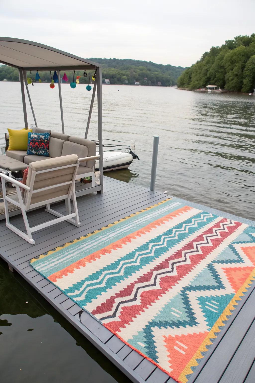 Claimants Rug Dock Decorating Ideas: Simple Ways to Refresh Your Waterfront Space
