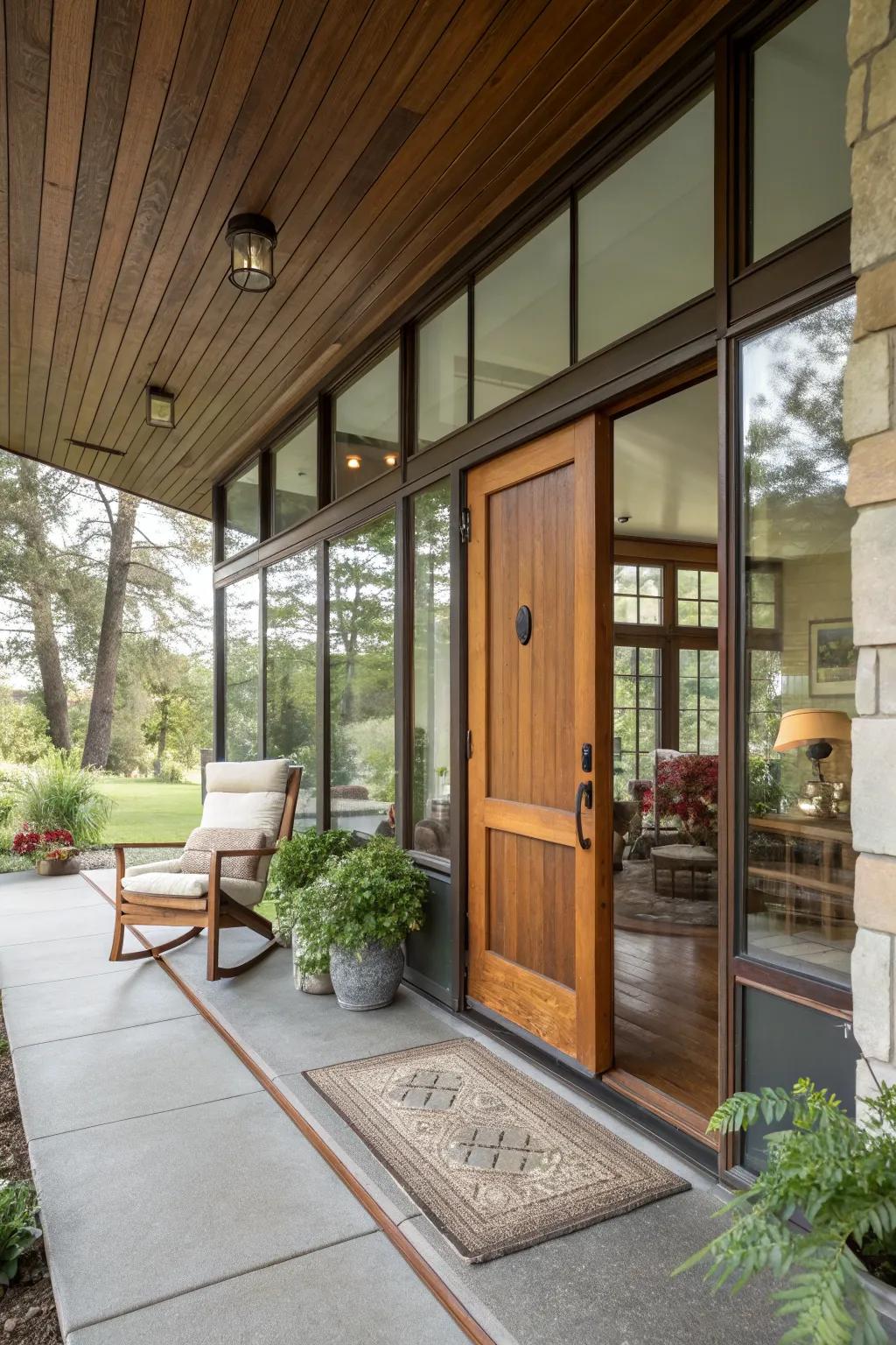 13+ Mid Century Front Porch Ideas: Add Retro Charm to Your Entryway
