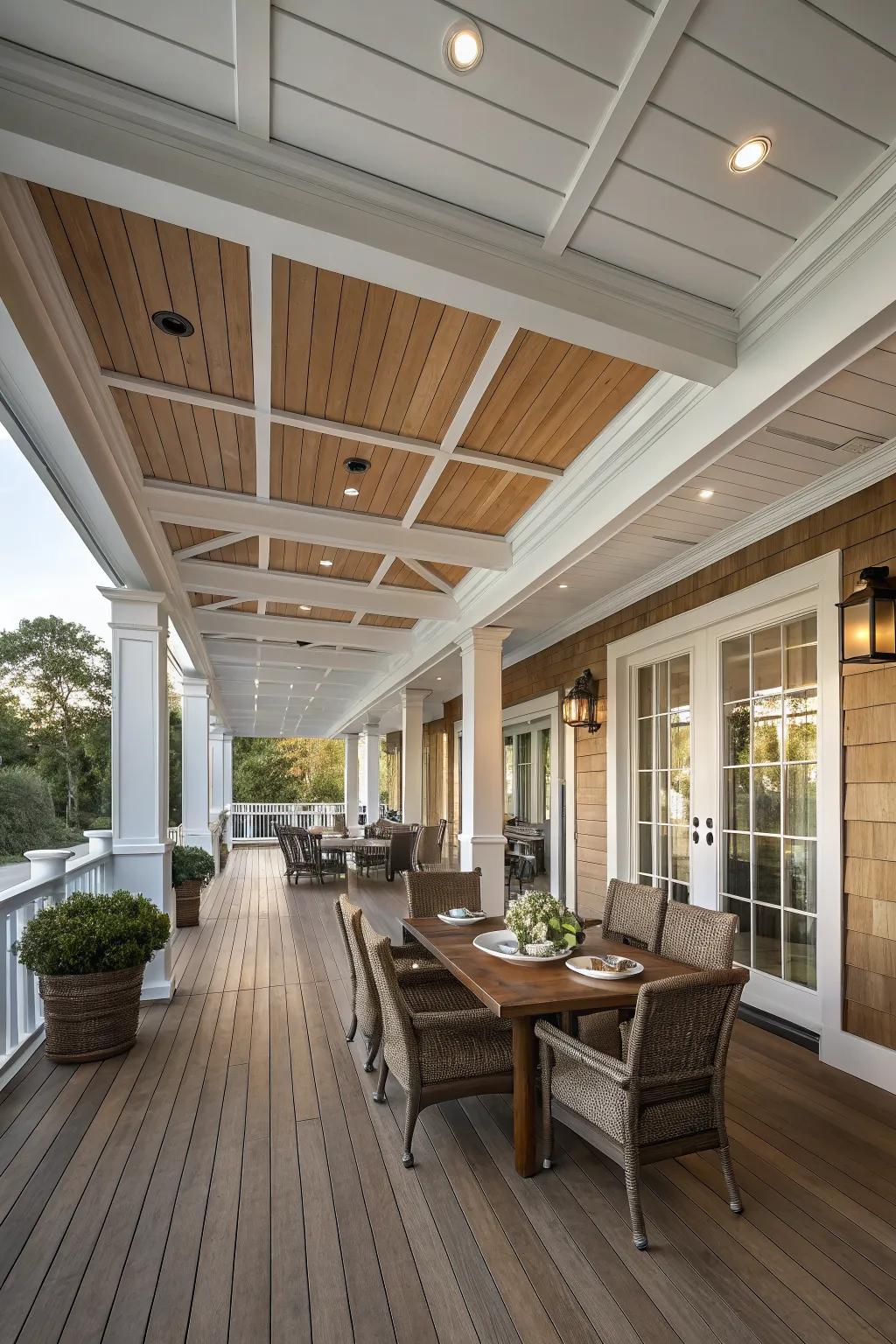 Back Porch Ceiling Ideas: Refresh Your Outdoor Space Easily
