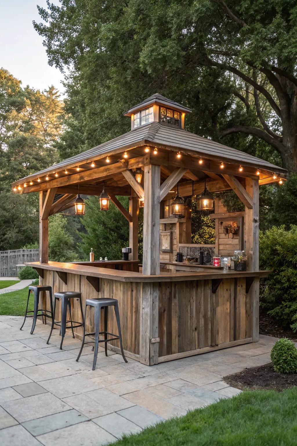Bar Gazebo Ideas: Refresh Your Outdoor Entertaining Space