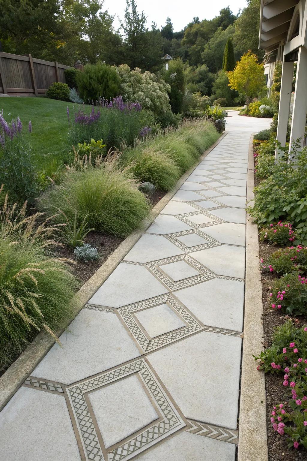 Cement Walkway Ideas: Transform Your Garden Paths Easily