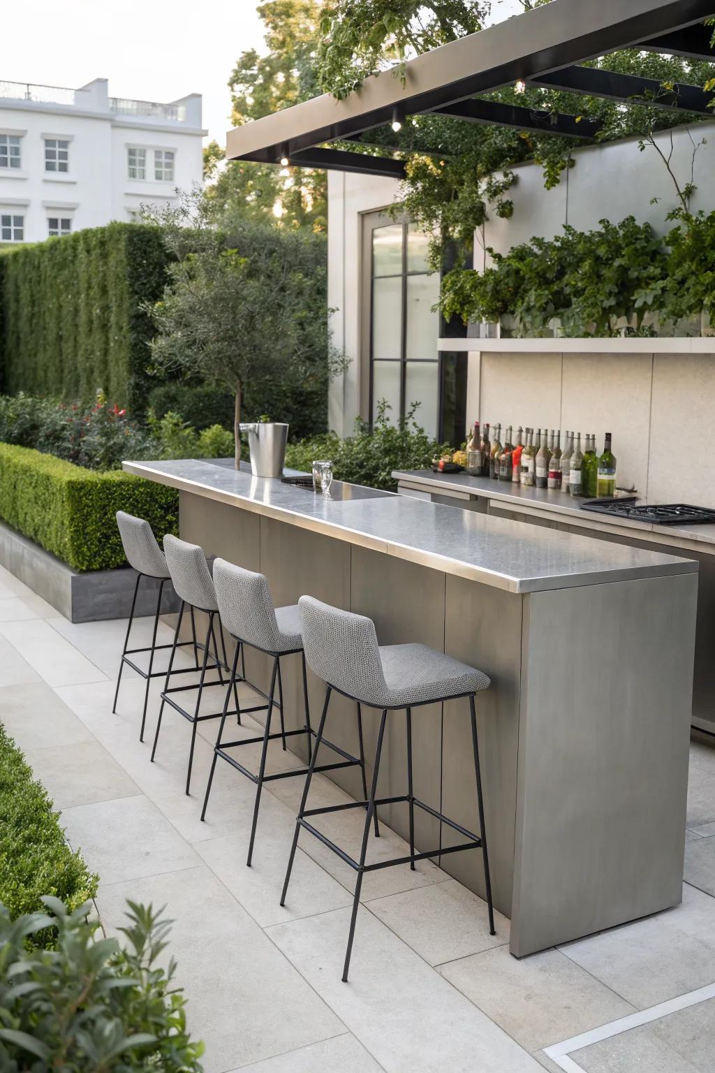 Outdoor Bar Countertop Ideas: Create a Welcoming Space for Friends