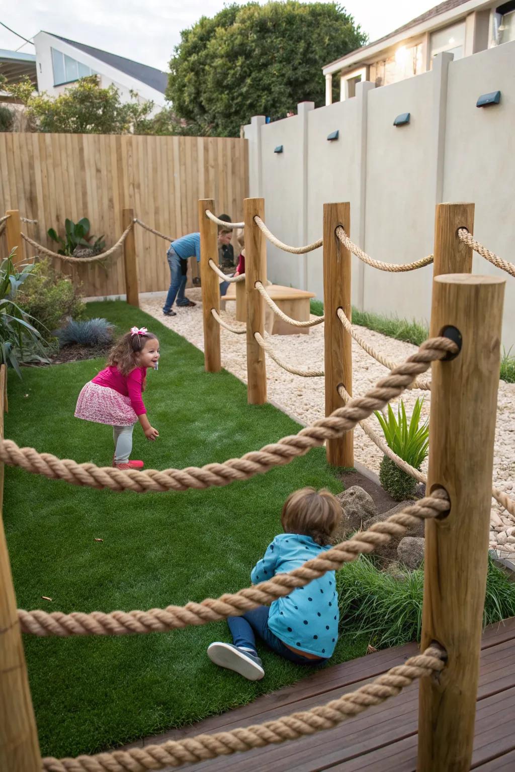 Outdoor Rope Railing Ideas: Simple Ways to Refresh Your Garden