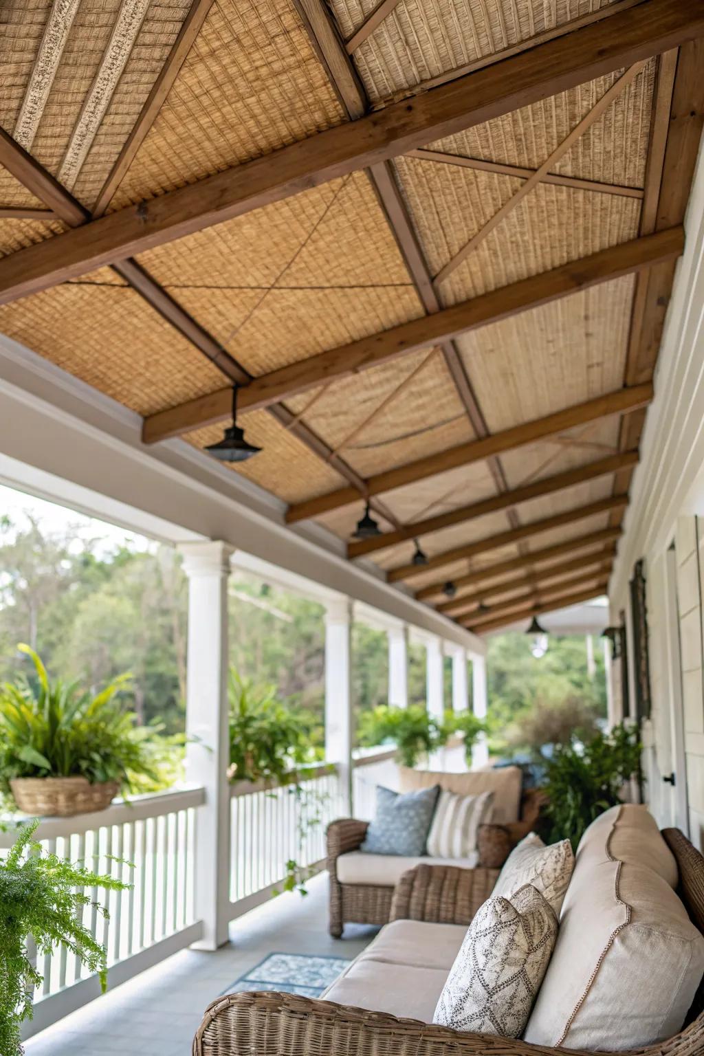 20+ Rustic Porch Ceiling Ideas: Create a Relaxing Outdoor Retreat