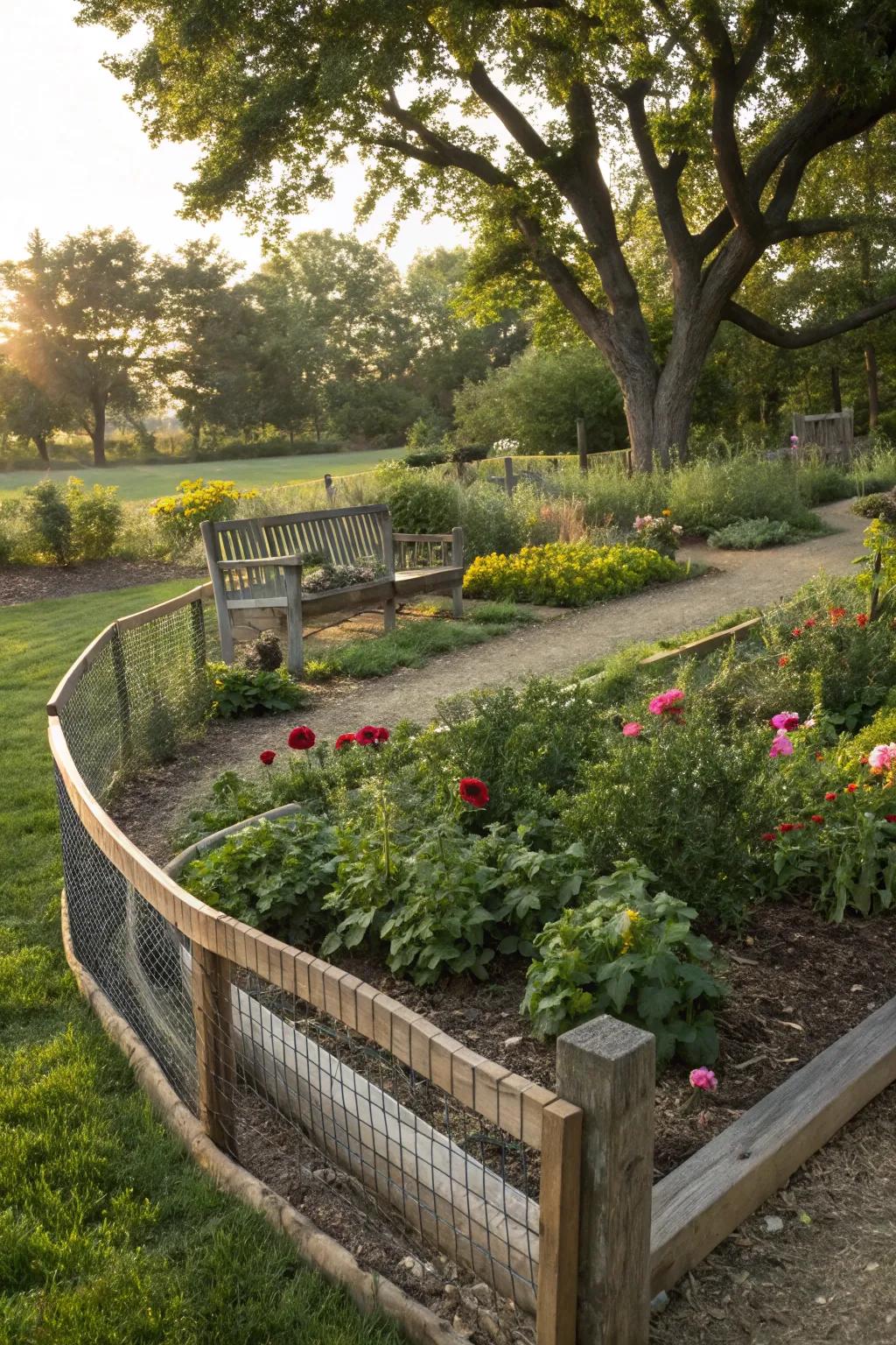 Rounded Fence Wood Fence with Wire Mesh: Fresh Ways to Elevate Your Outdoor Space
