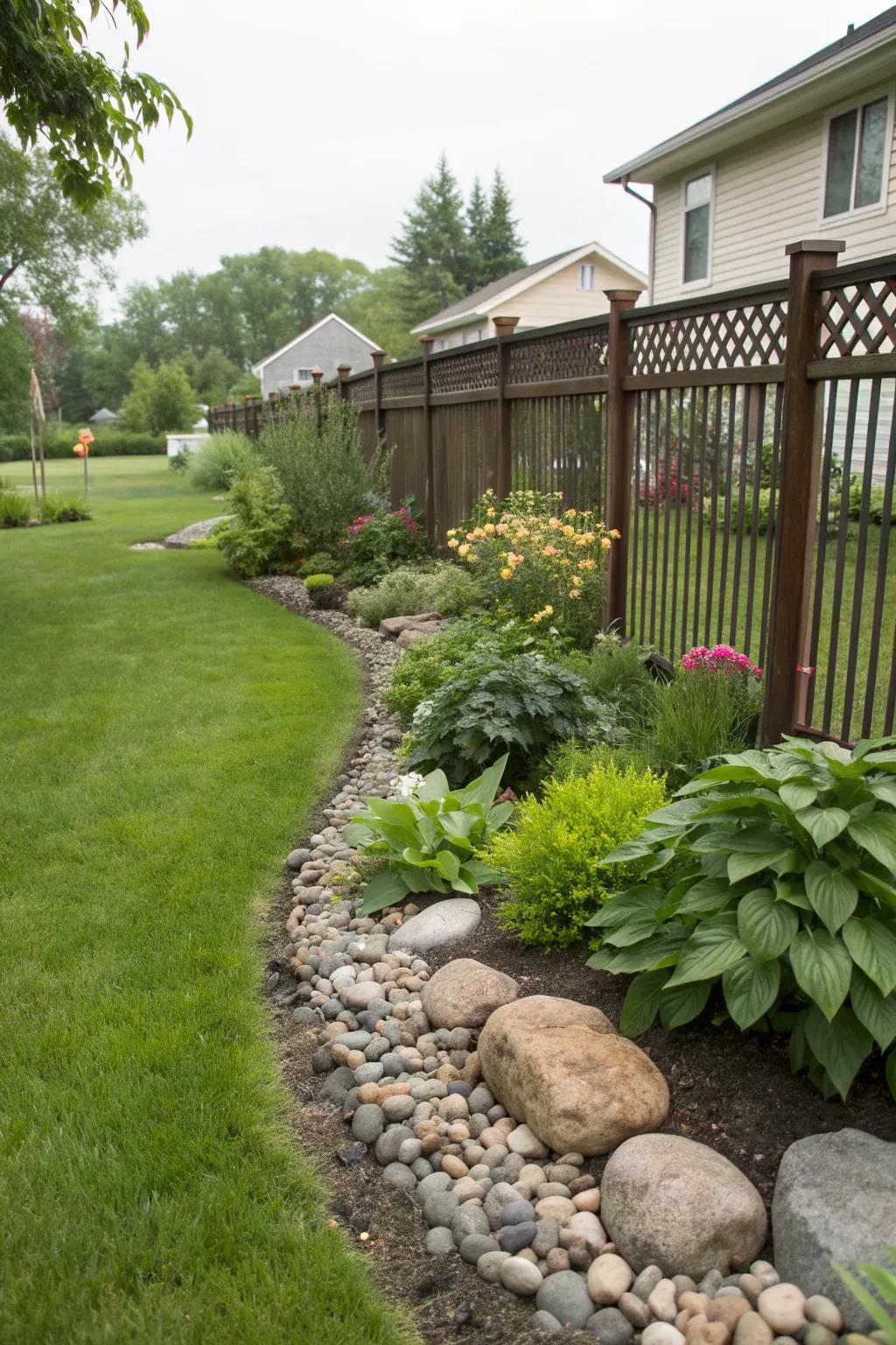 Backyard Fence Line Landscaping Ideas: Boost Curb Appeal Easily