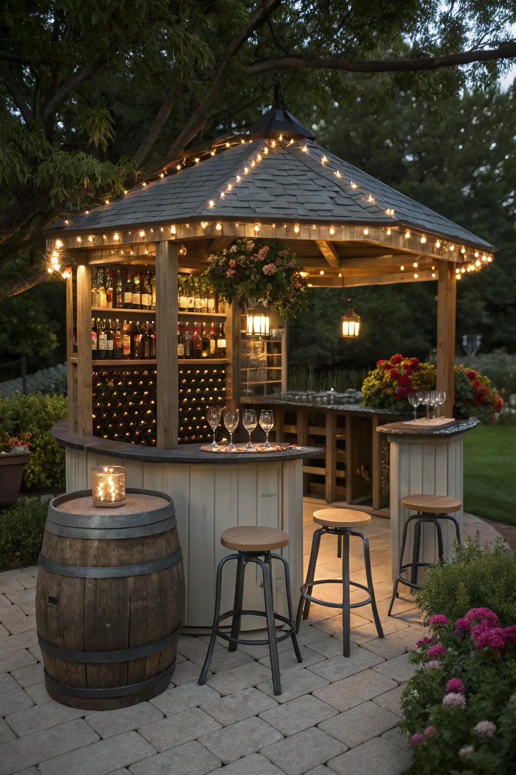 Bar Gazebo Ideas: Refresh Your Outdoor Entertaining Space