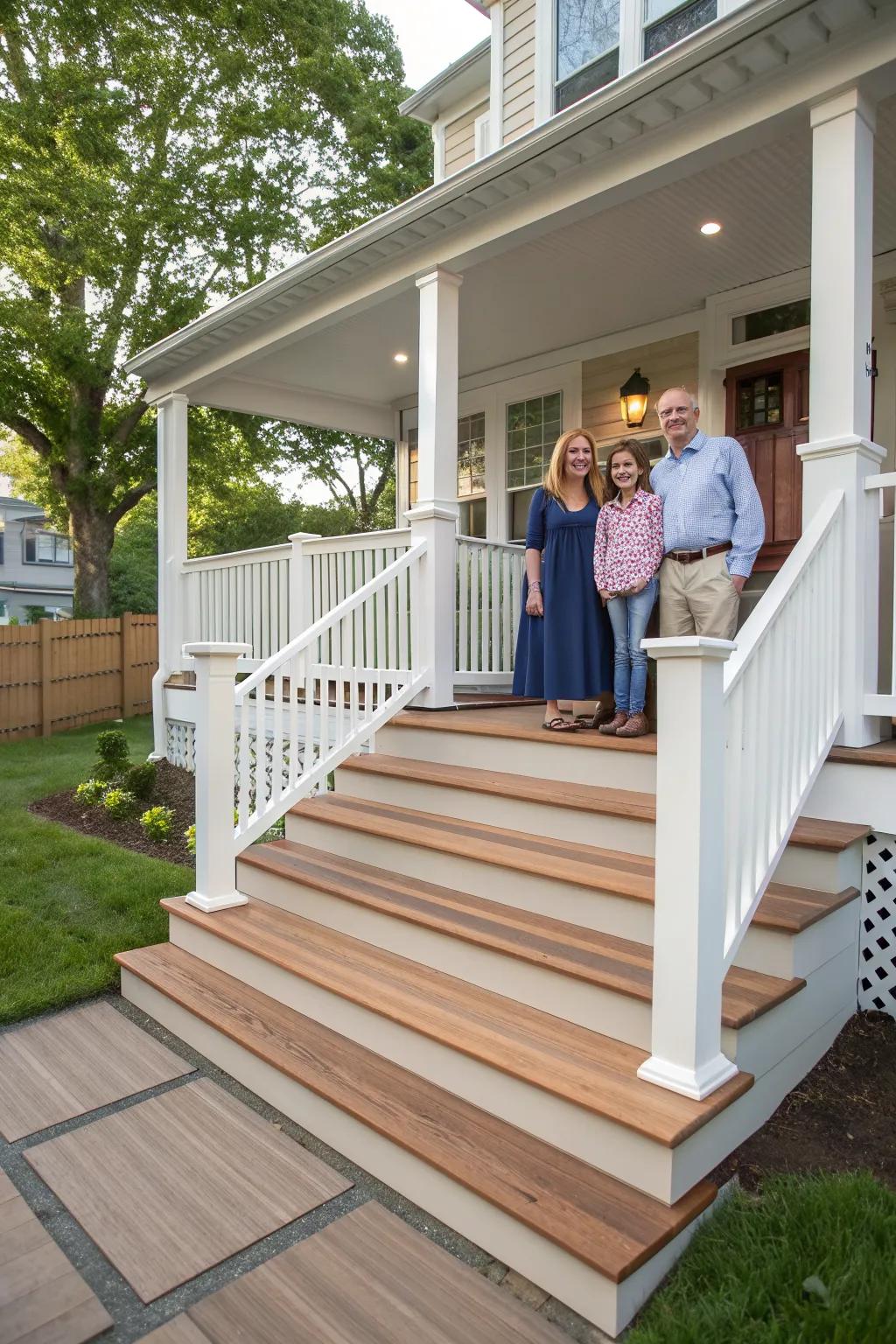 Front Porch Stairs Ideas: Refresh Your Entry for a Welcoming Look