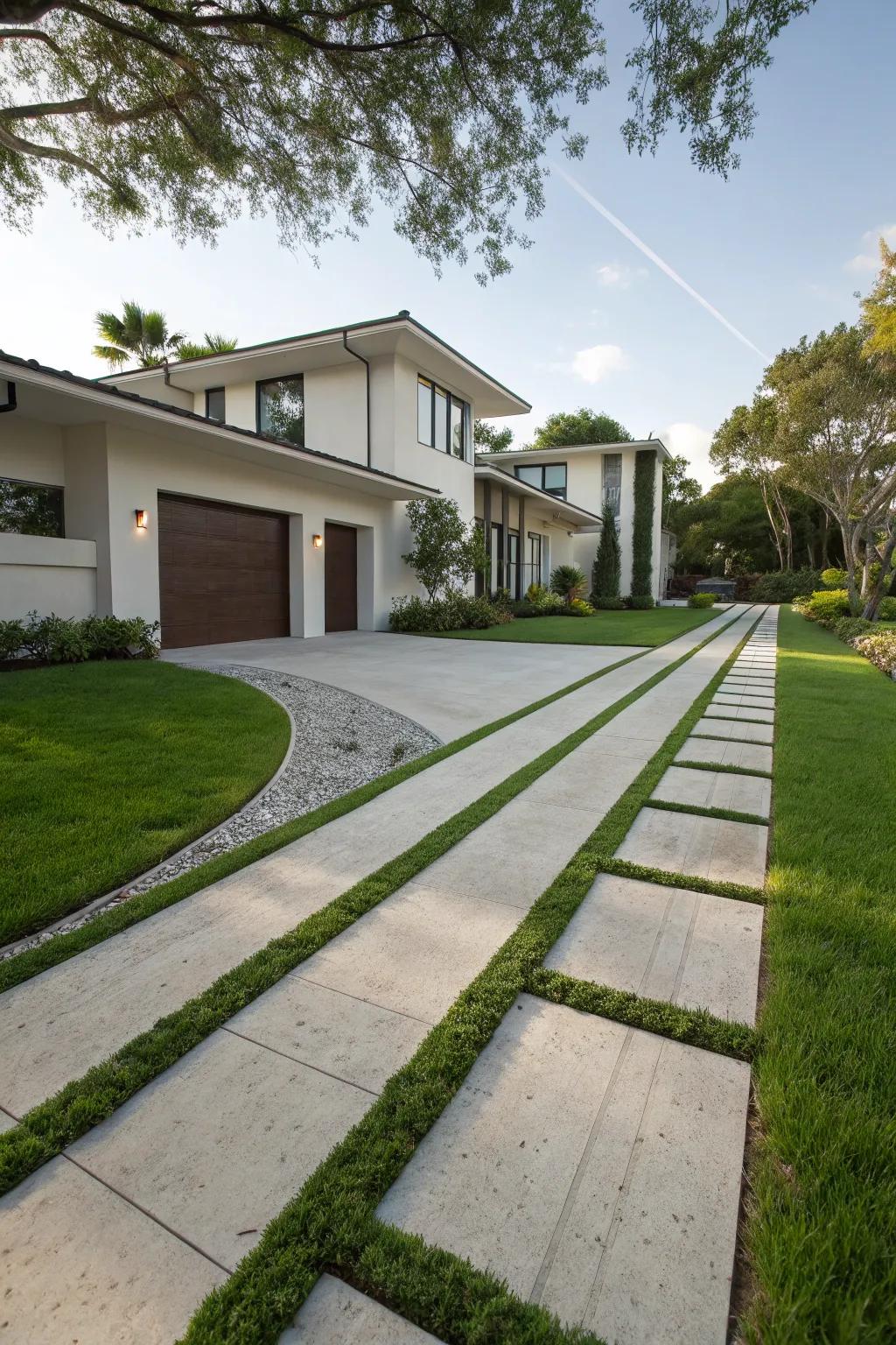 21+ Ribbon Driveway Ideas: Add Unique Charm to Your Outdoor Space