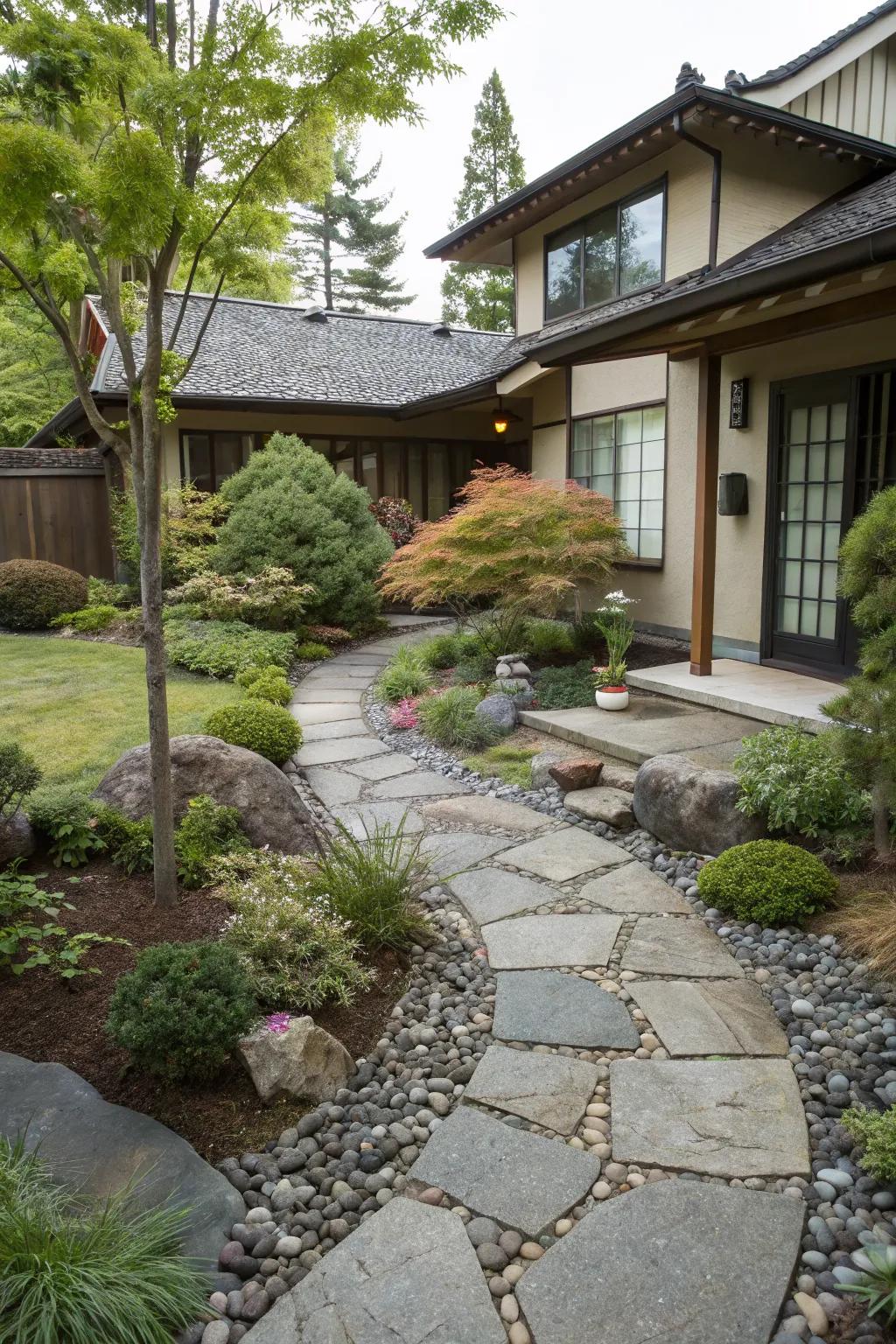 Japanese Maple Tree Design Japanese Front Yard Ideas to Inspire Your Next Update