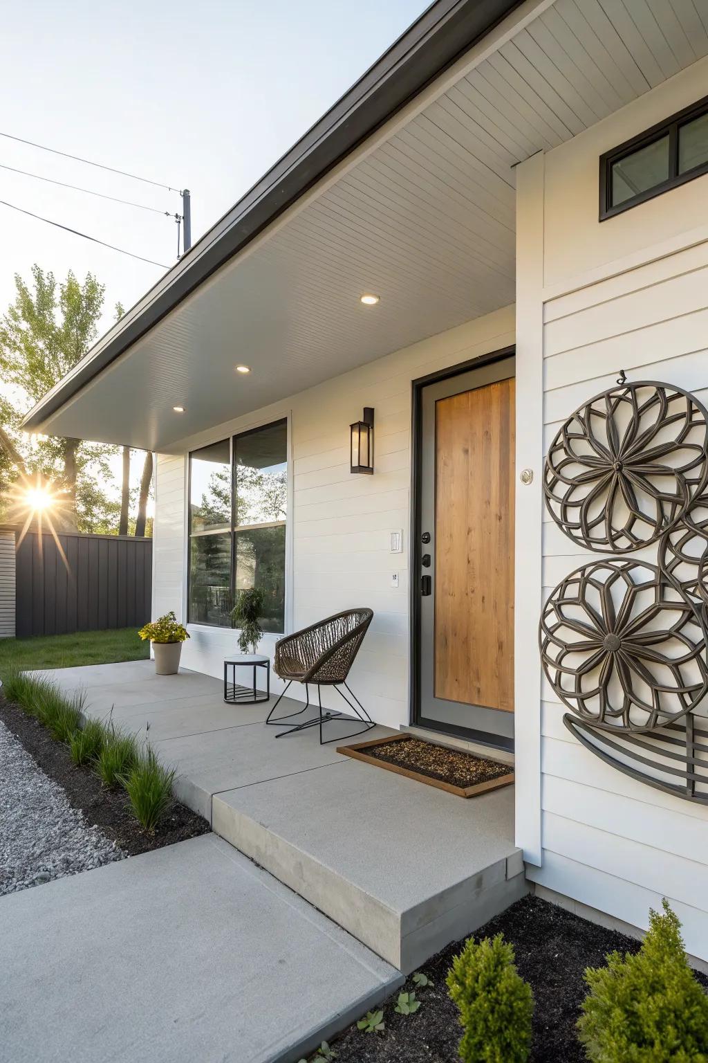 Modern Front Porch Ideas: Make Small Homes Feel More Welcoming