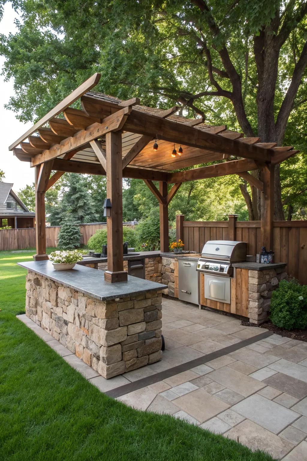Outdoor Grill Island Ideas: Create a Welcoming Backyard Space