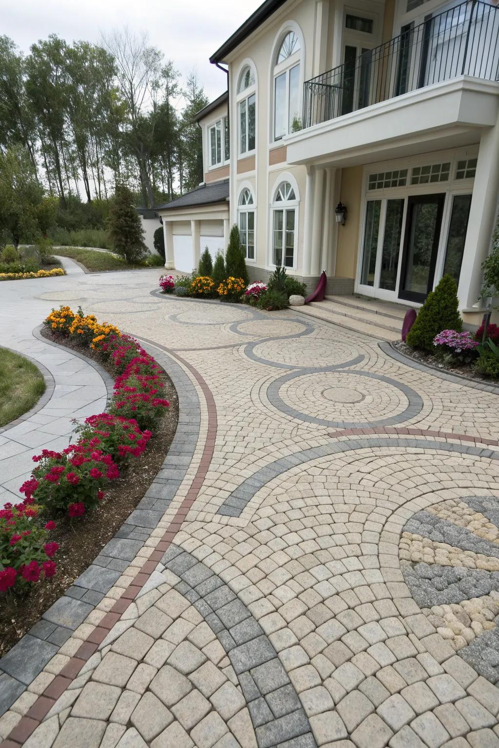 U Shaped Driveway