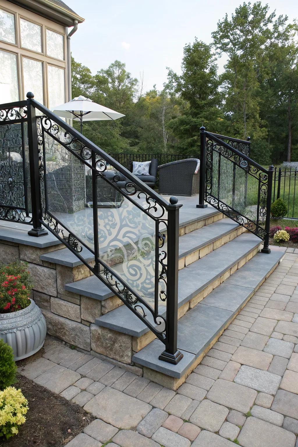 17+ Wrought Iron Railing Ideas: Transform Your Garden Spaces