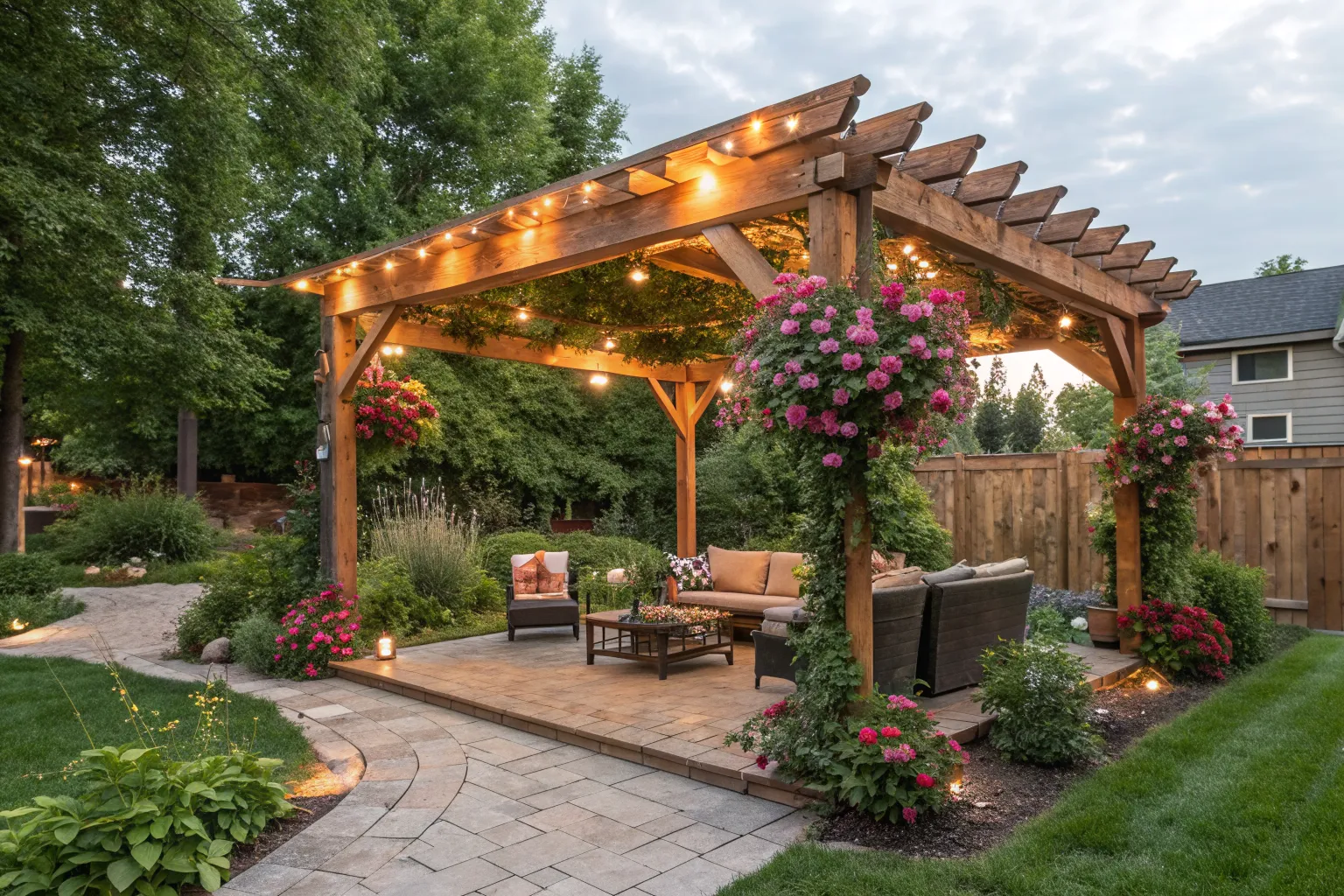 20+ Corner Pergola Ideas: Transform Your Unused Space Into a Relaxing ...