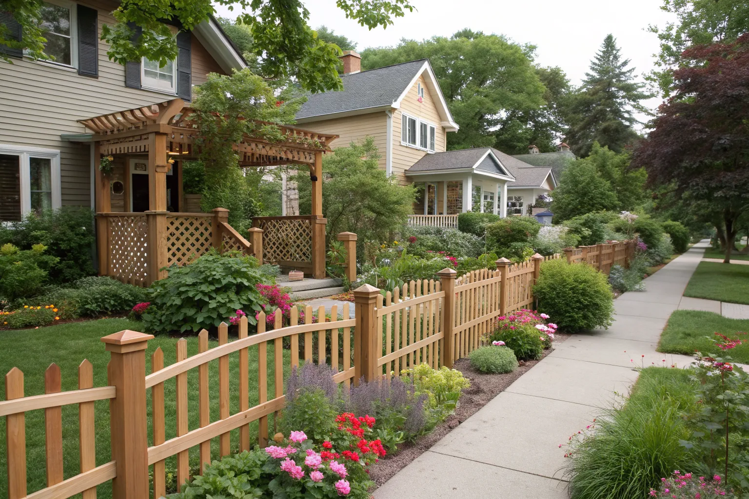 15+ Decorative Wood Fence Ideas to Inspire Your Outdoor Space