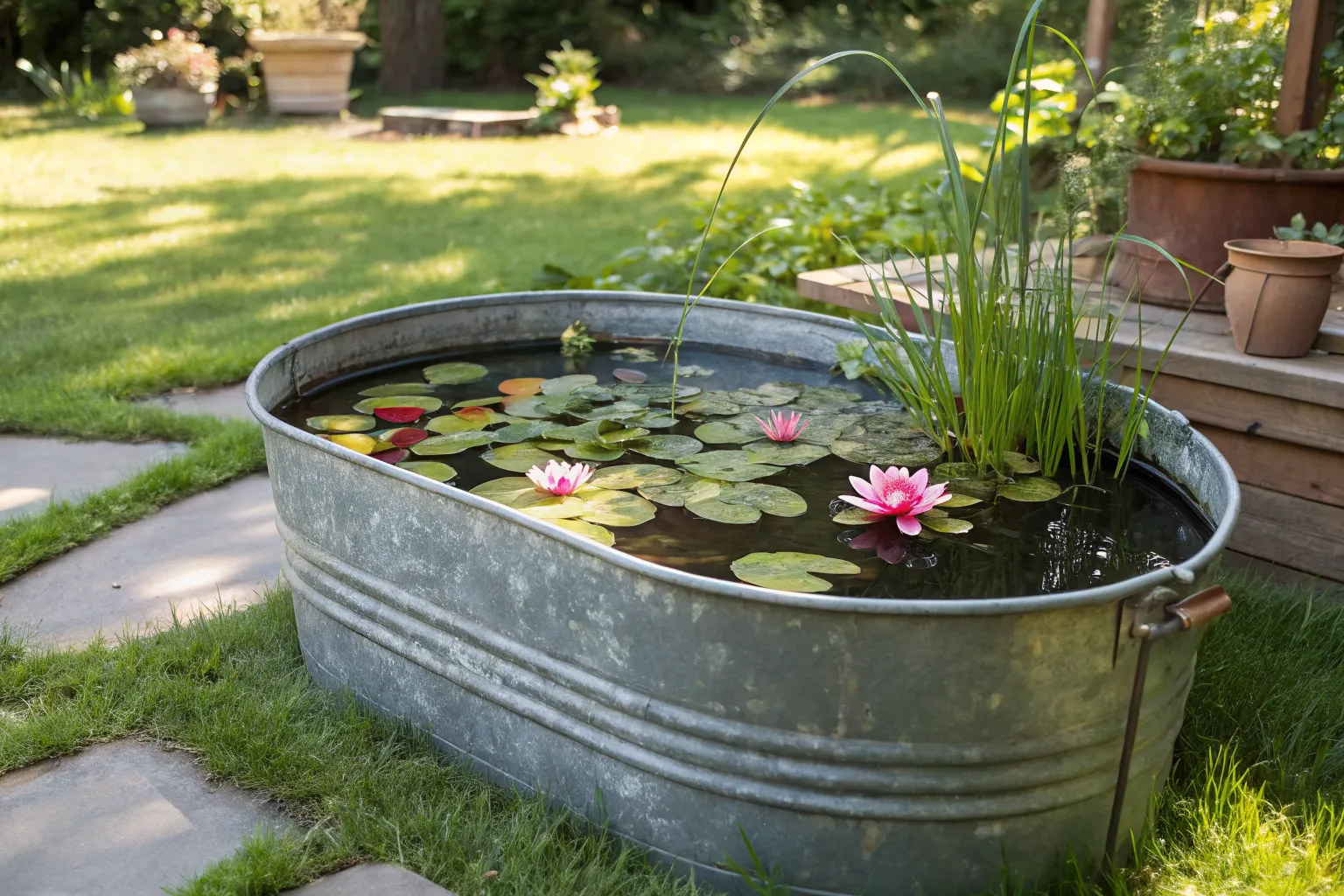Ponds Box 15+ DIY Container Pond Ideas: Simple Ways to Refresh Your Outdoor Space