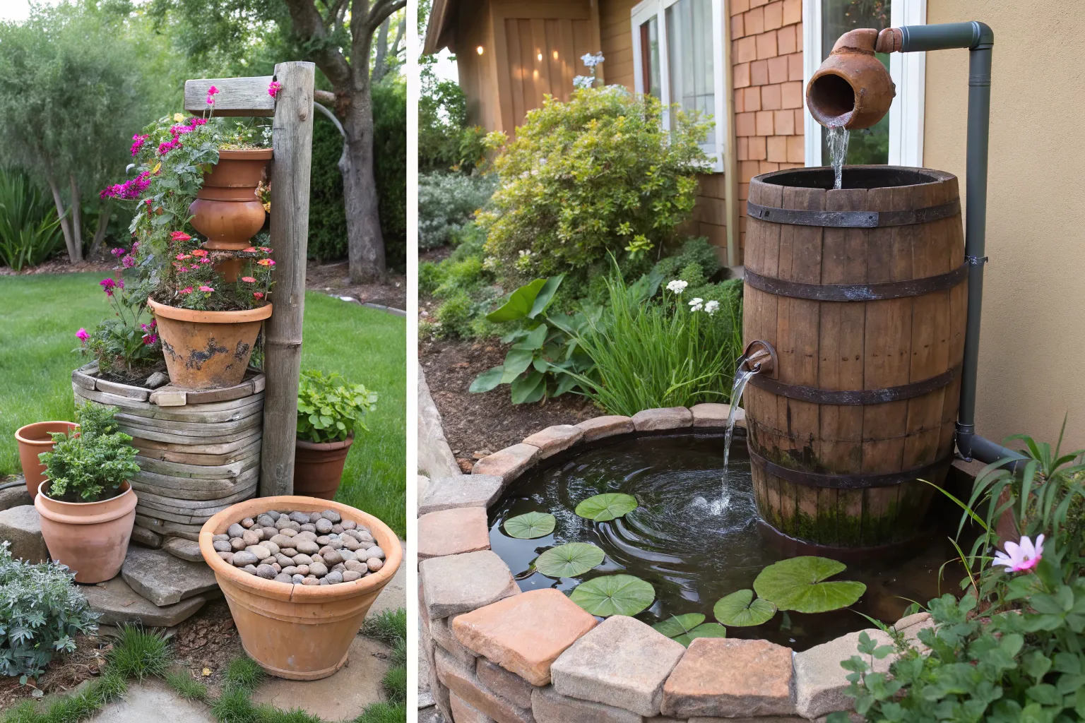 10+ DIY Fountain Ideas: Refresh Your Garden with Creative Water Features