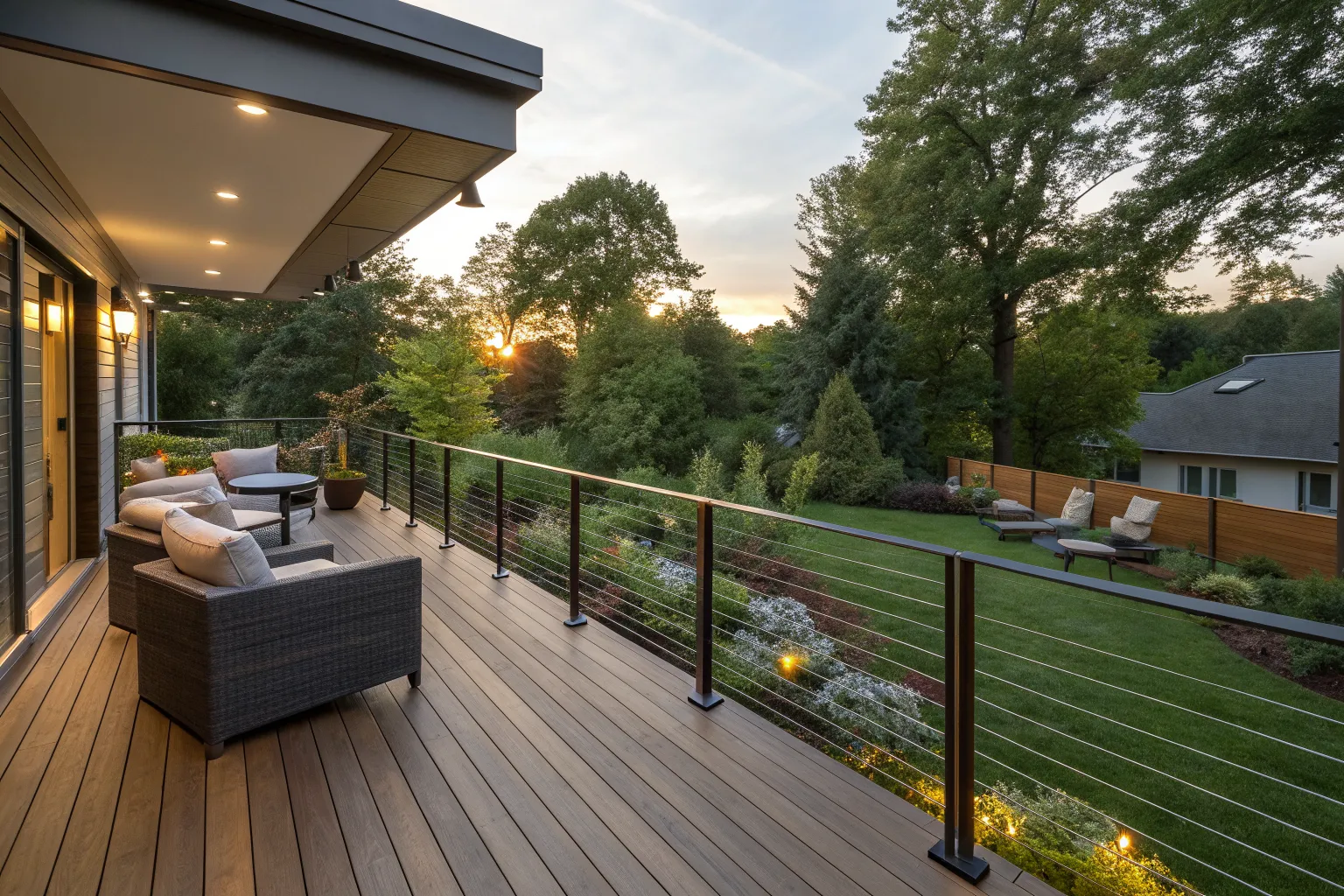 16+ Modern Horizontal Deck Railing Ideas: Upgrade Your Outdoor Space