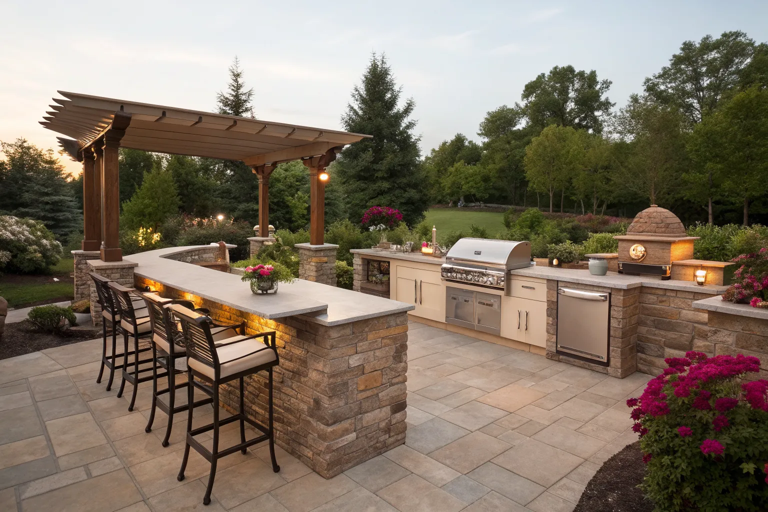 Outdoor Grill Island Ideas: Create a Welcoming Backyard Space