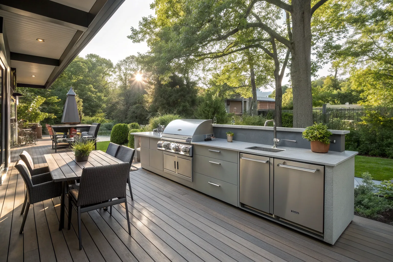 Outdoor Kitchen Deck Ideas: Make Your Patio Cooking Space Work for You