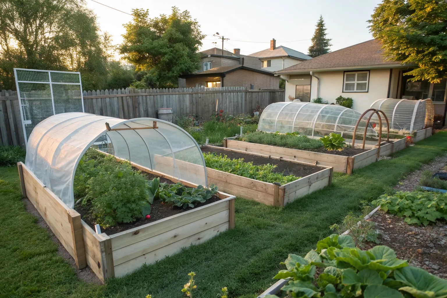 21+ Raised Garden Bed Cover Ideas: Protect Plants & Harvest More