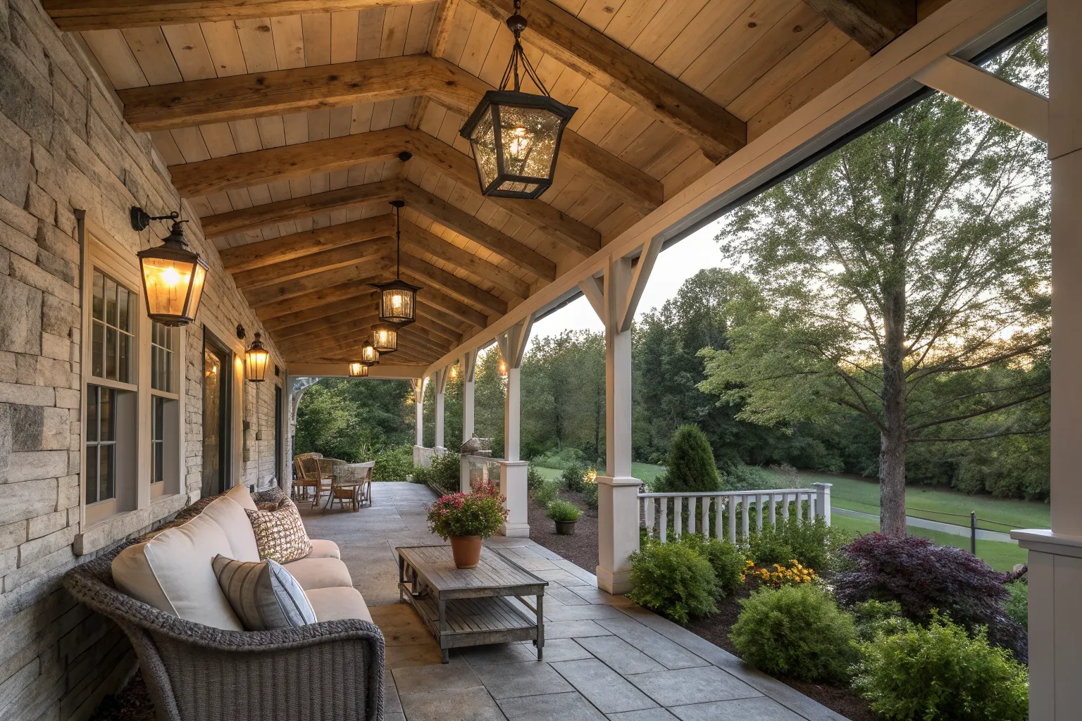 20+ Rustic Porch Ceiling Ideas: Create a Relaxing Outdoor Retreat