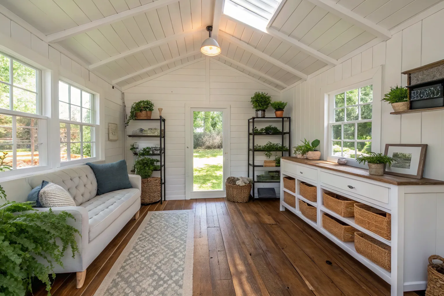 12x16 Shed Interior Ideas