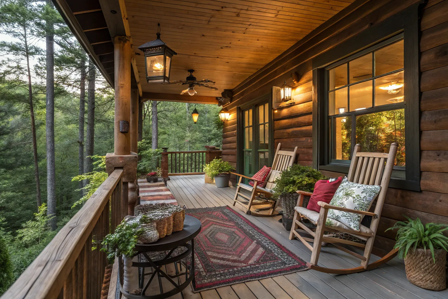Cabin Front Porch Ideas: Cozy Spaces to Enjoy Nature