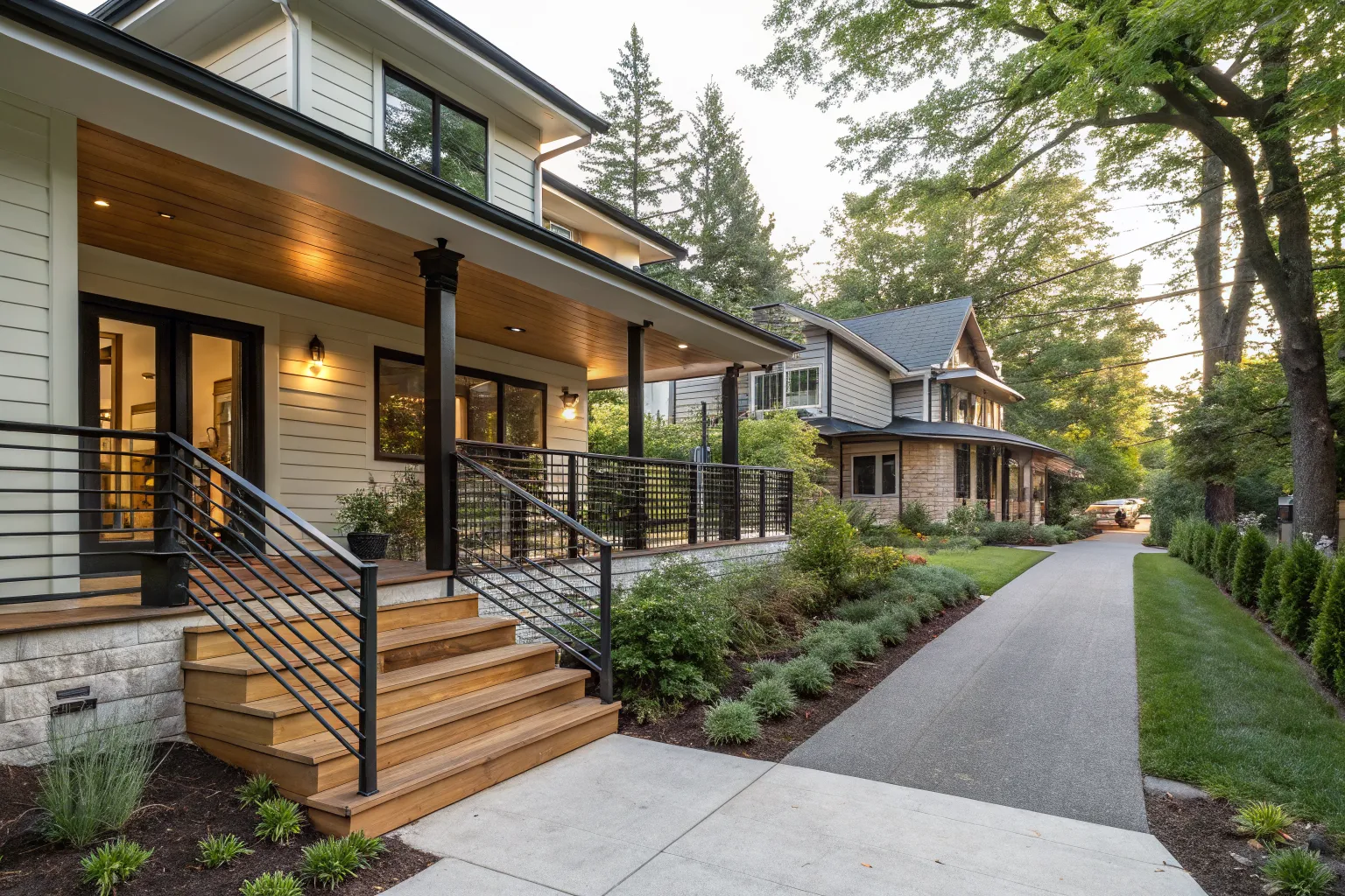 Modern Front Porch Railing Ideas: Transform Your Entryway