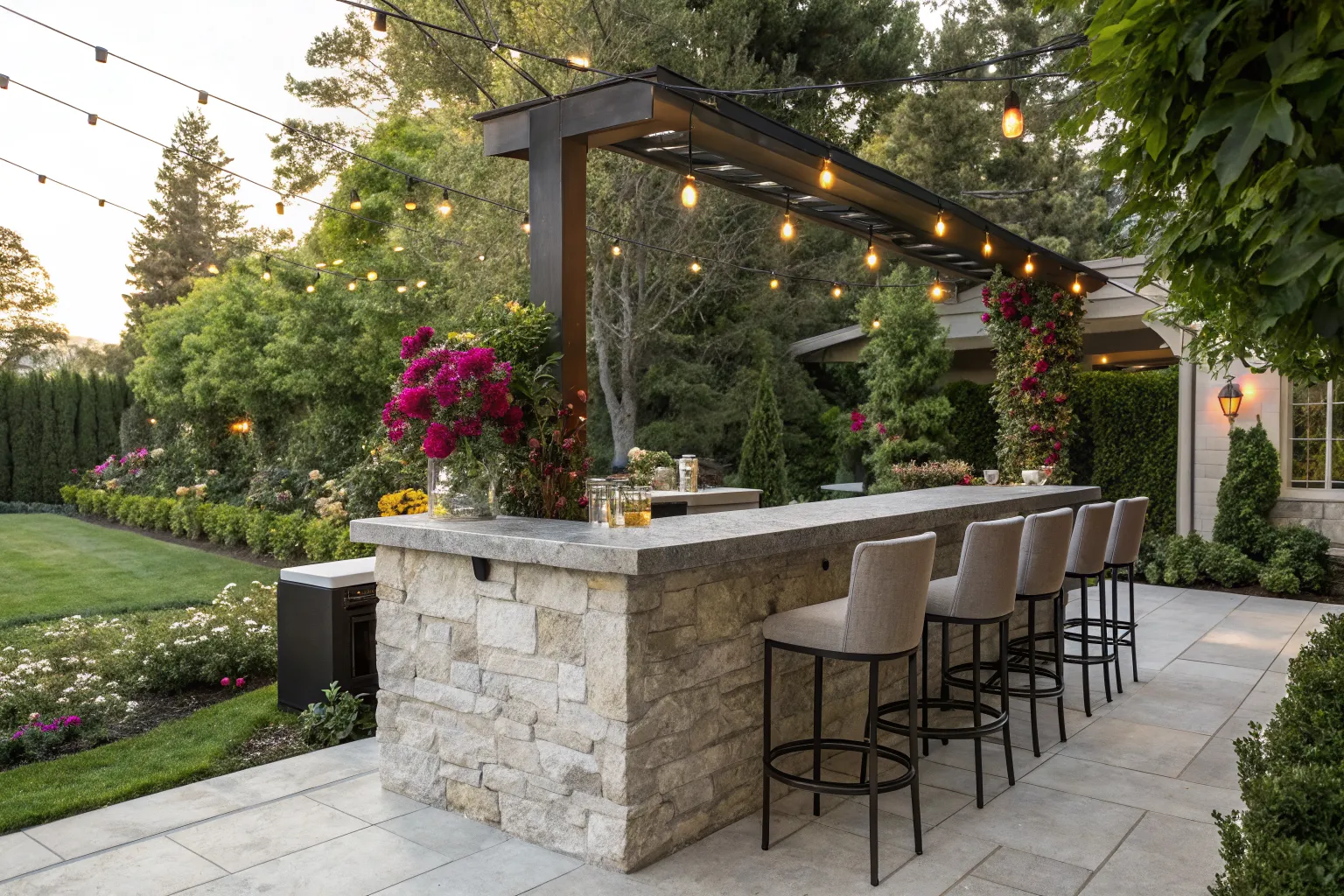 Outdoor Bar Countertop Ideas: Create a Welcoming Space for Friends