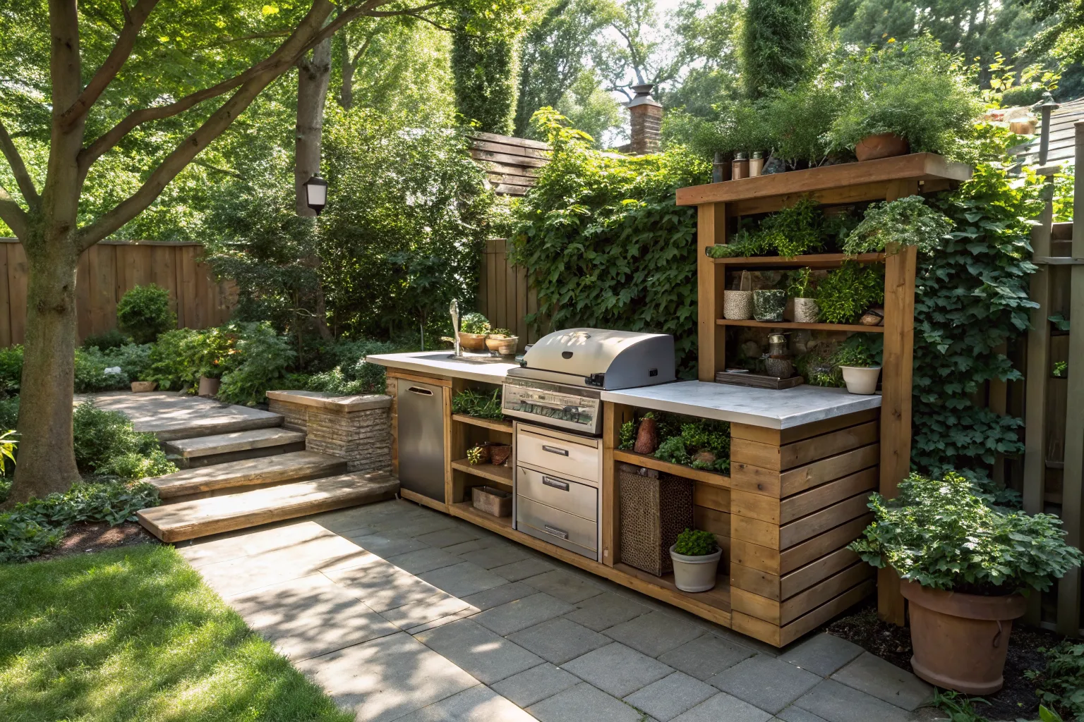 Simple DIY Outdoor Kitchen Ideas: Enjoy Cooking Outside Easily