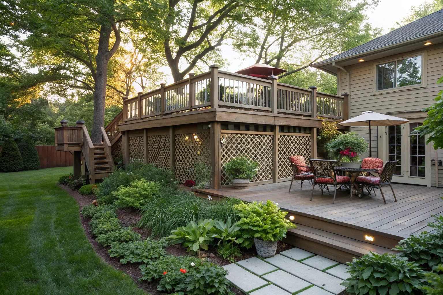 Under Deck Lattice Ideas: Refresh Your Garden Space Today