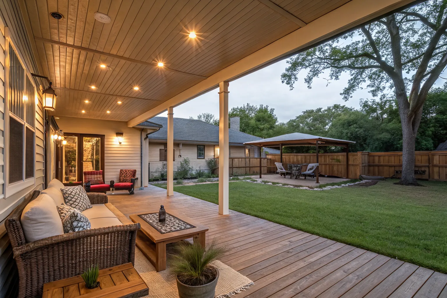 Open Style Ranch Back Porch Back Porch Ideas for Ranch Homes: Fresh Looks to Try This Season