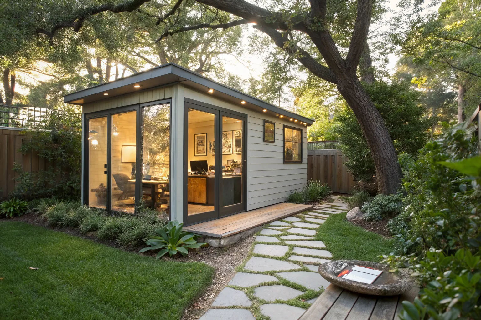 Backyard Office Ideas: Create a Peaceful Work Retreat at Home