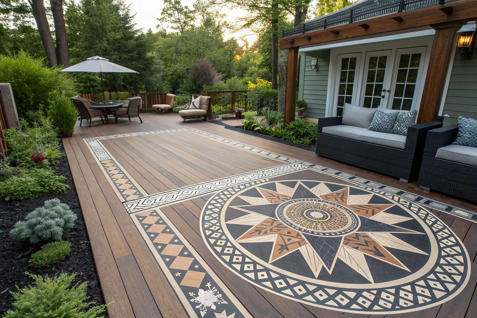 Deck Inlay Ideas: Refresh Your Outdoor Space With Creative Touches