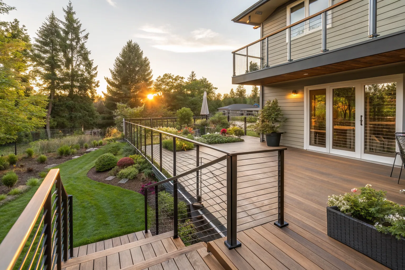 Deck Railing Ideas: Boost Your Outdoor Space’s Style and Comfort