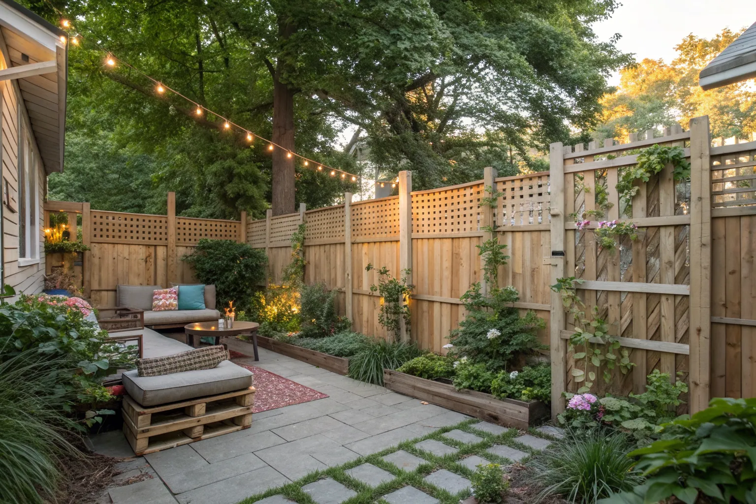 DIY Cheap Privacy Fence Ideas: Transform Your Backyard Space