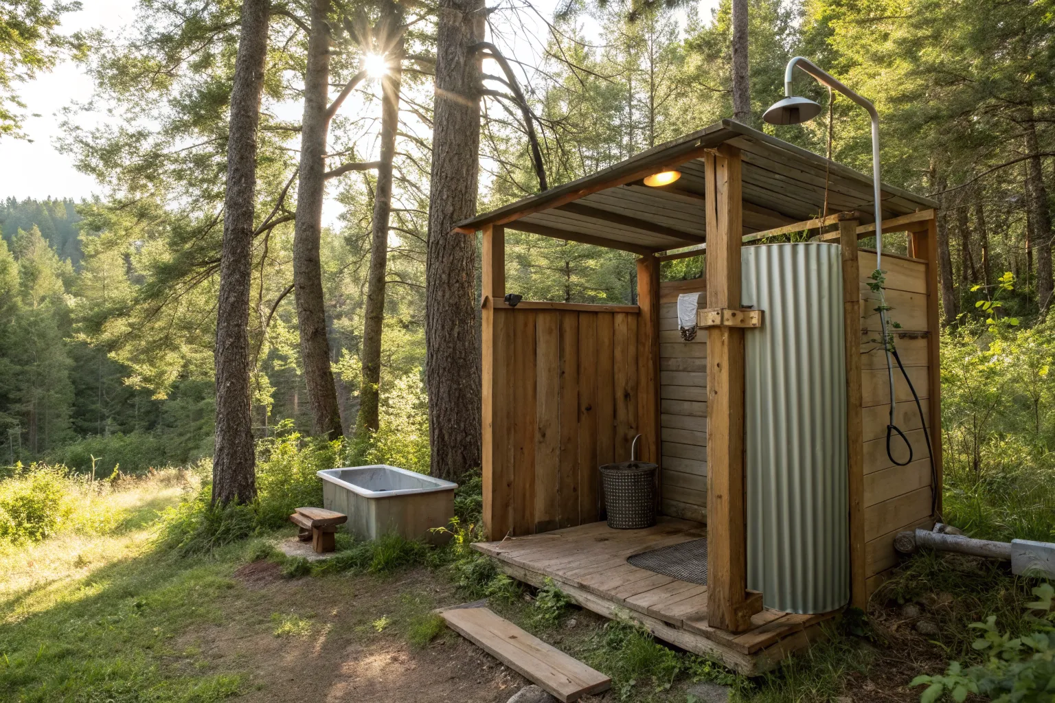 Off Grid Shower Ideas: Refresh Your Garden Retreat with Simple Solutions