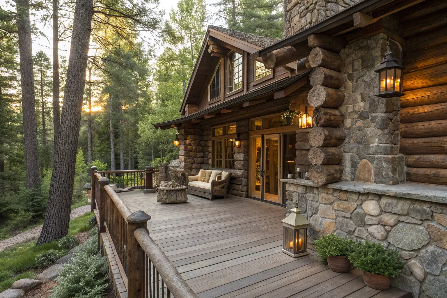Rustic Deck Ideas: Create Relaxed Outdoor Spaces for Your Home