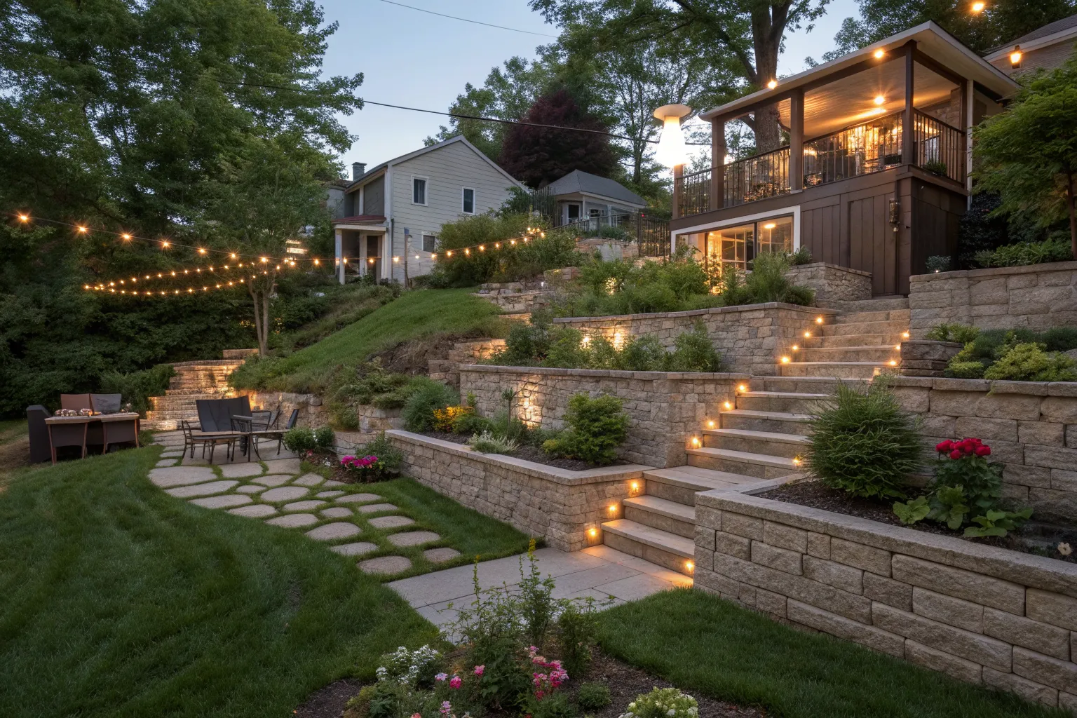 Sloped Backyard Makeover Ideas: Transform Your Space with Practical Tips