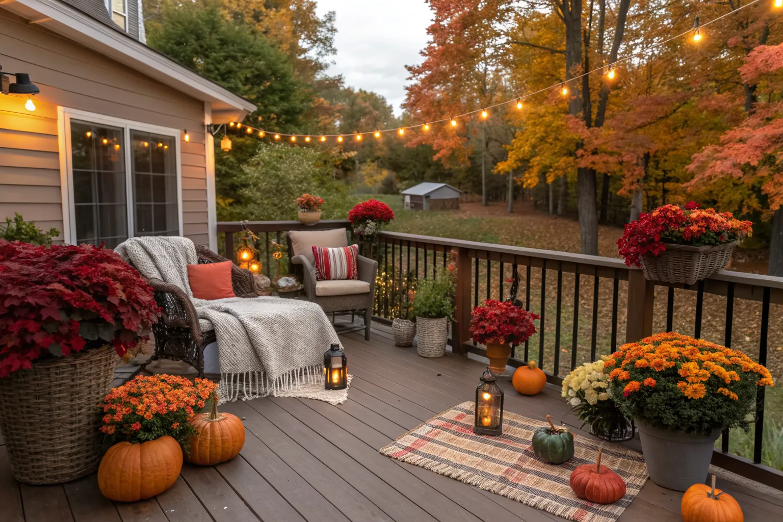 Fall Deck Decorating Ideas: Cozy Up Your Outdoor Space This Season